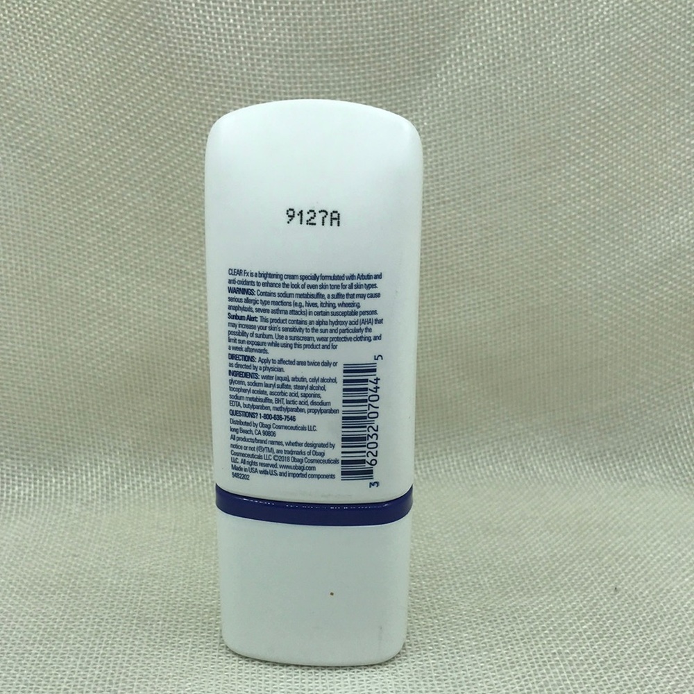 Obagi Nu-Derm Clear Fx Skin Brightening Cream - 2oz new with sealed - Picture 2 of 3